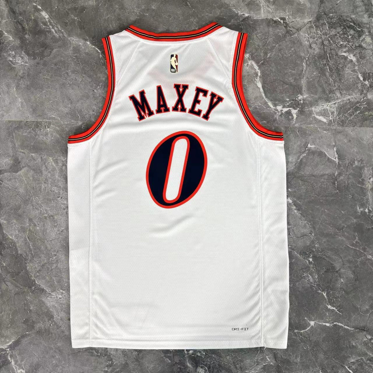 Maillot Philadelphia 76ers n° 0 – Rétro Blanc – photo 4