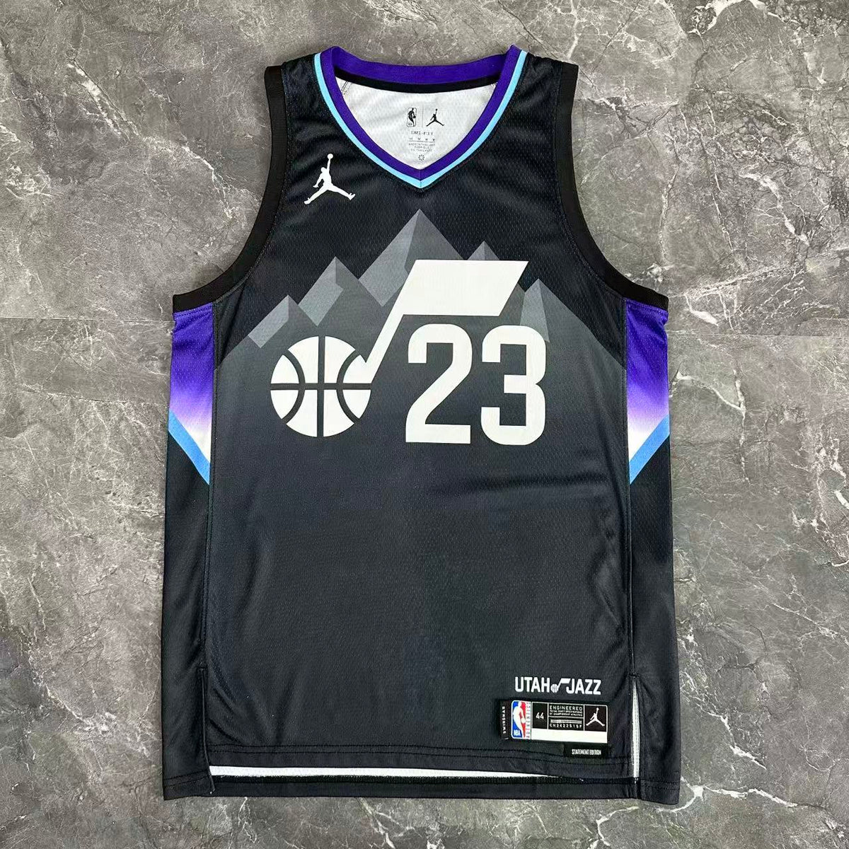Maillot Utah Jazz n° 23 – Motif Jordan – photo 5