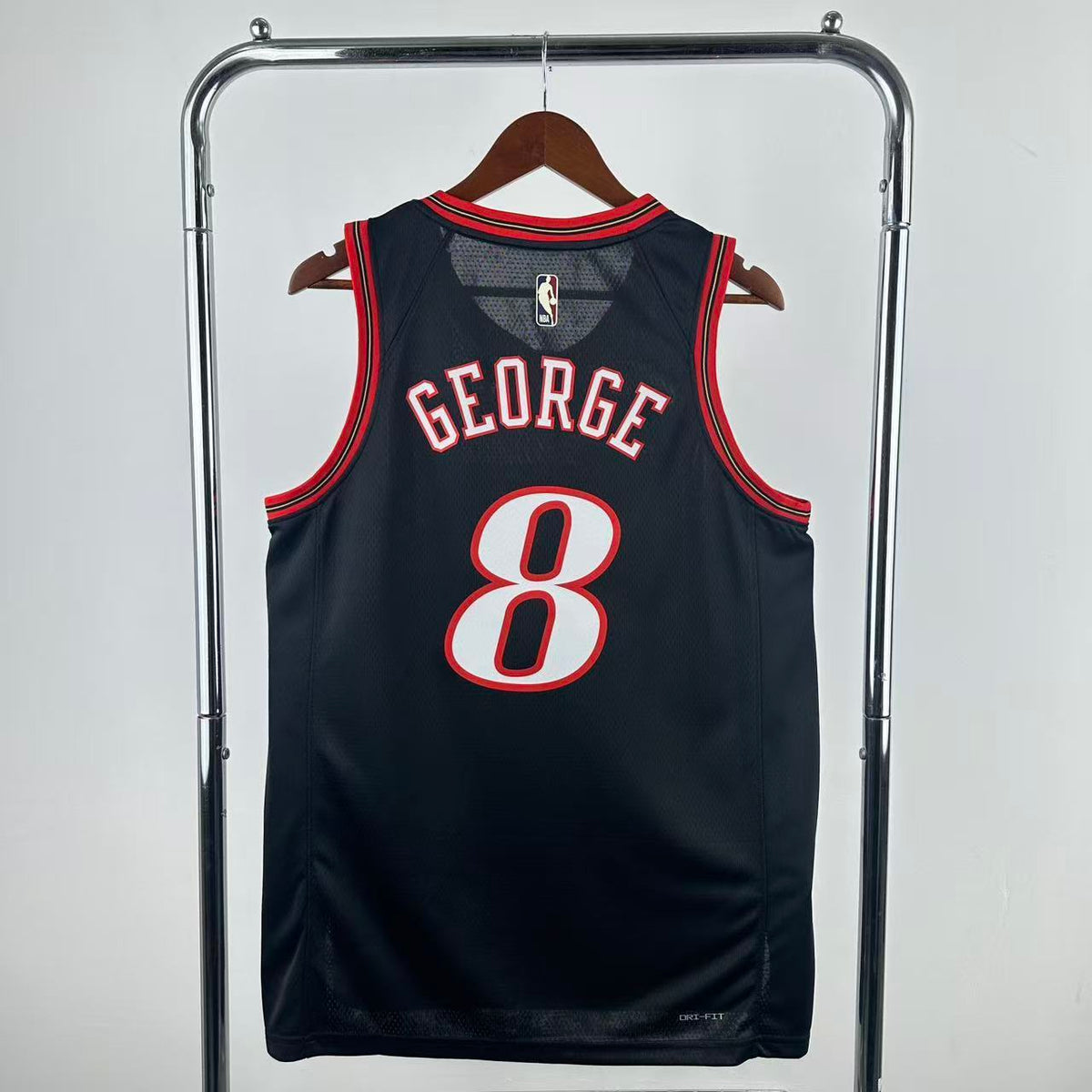 Maillot Philadelphia 76ers n° 8 – Rétro Noir – photo 2
