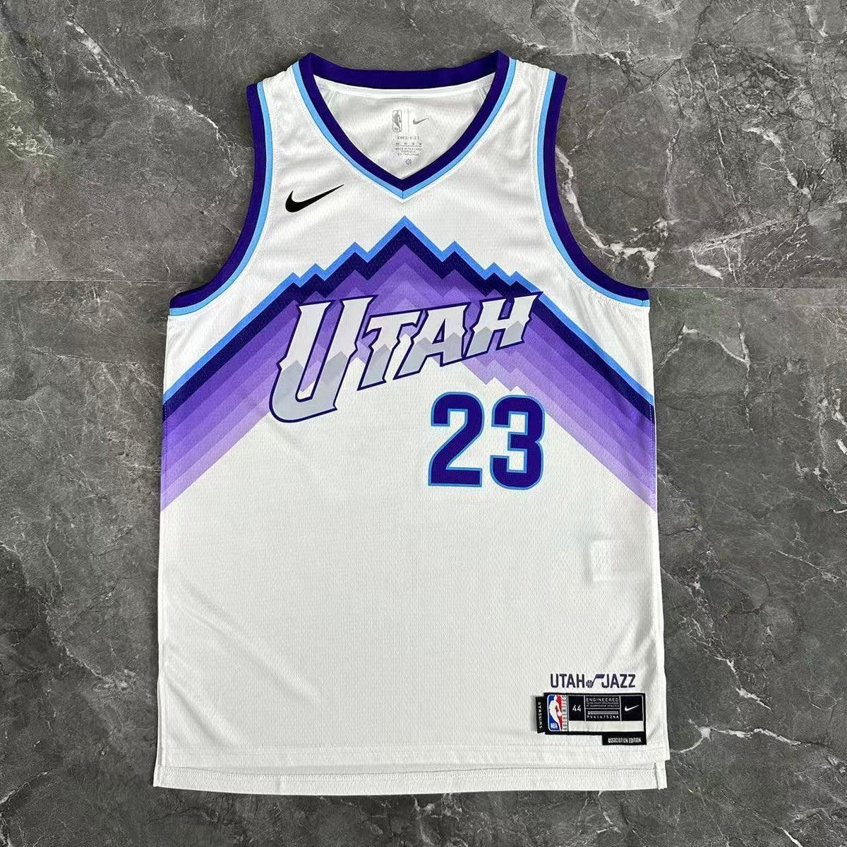 Maillot Utah Jazz n° 23 – Blanc – photo 4
