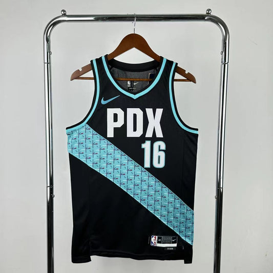Maillot Portland Trail Blazers n° 16 – Édition Ville – photo 1