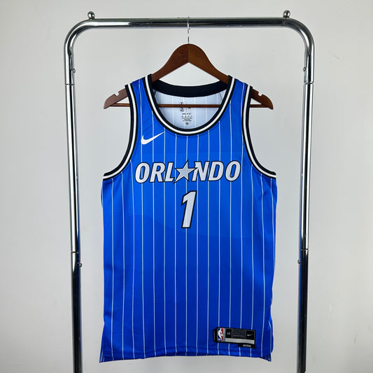 Maillot Orlando Magic n° 1 – Bleu – photo 1