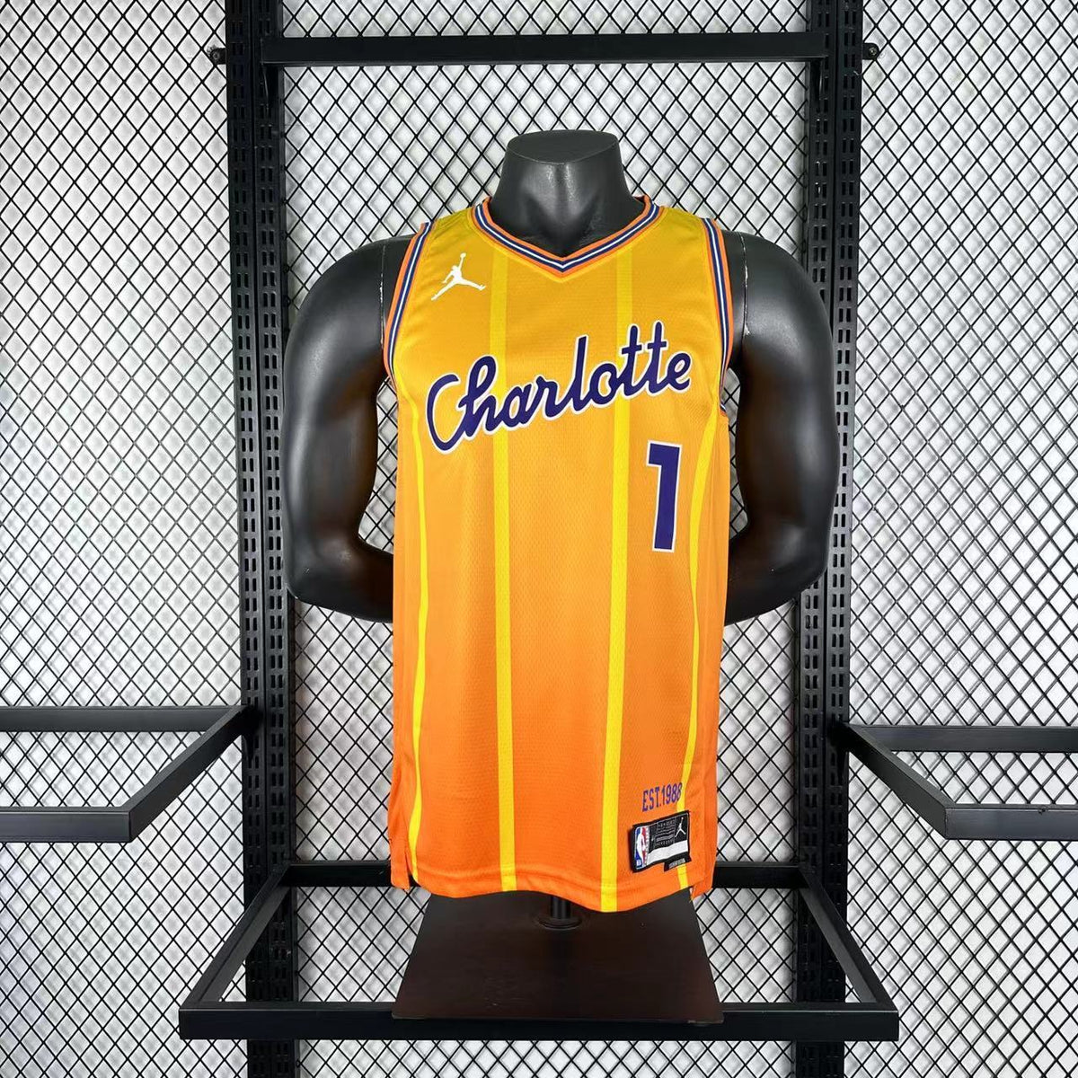 Maillot Charlotte Hornets n° 1 – Édition Ville – photo 9