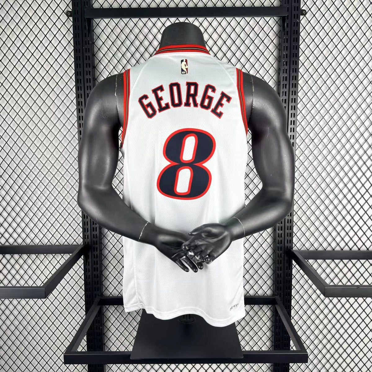 Maillot Philadelphia 76ers n° 8 – Rétro Blanc – photo 2