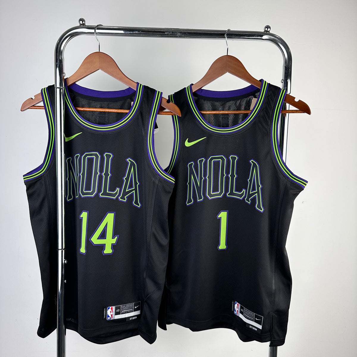 Maillot New Orleans Pelicans n° 1 – Édition Ville – photo 2