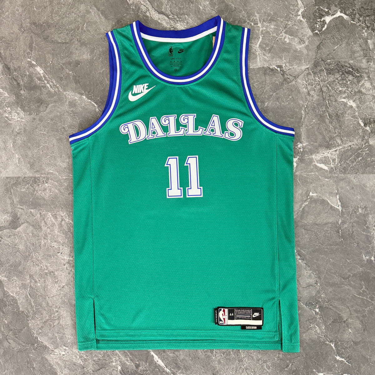 Maillot Dallas Mavericks n° 11 – Rétro Vert – photo 9