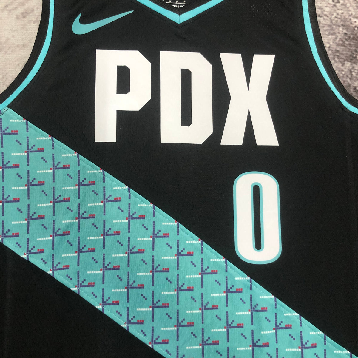 Maillot Portland Trail Blazers n° 0 – Édition Ville – photo 14