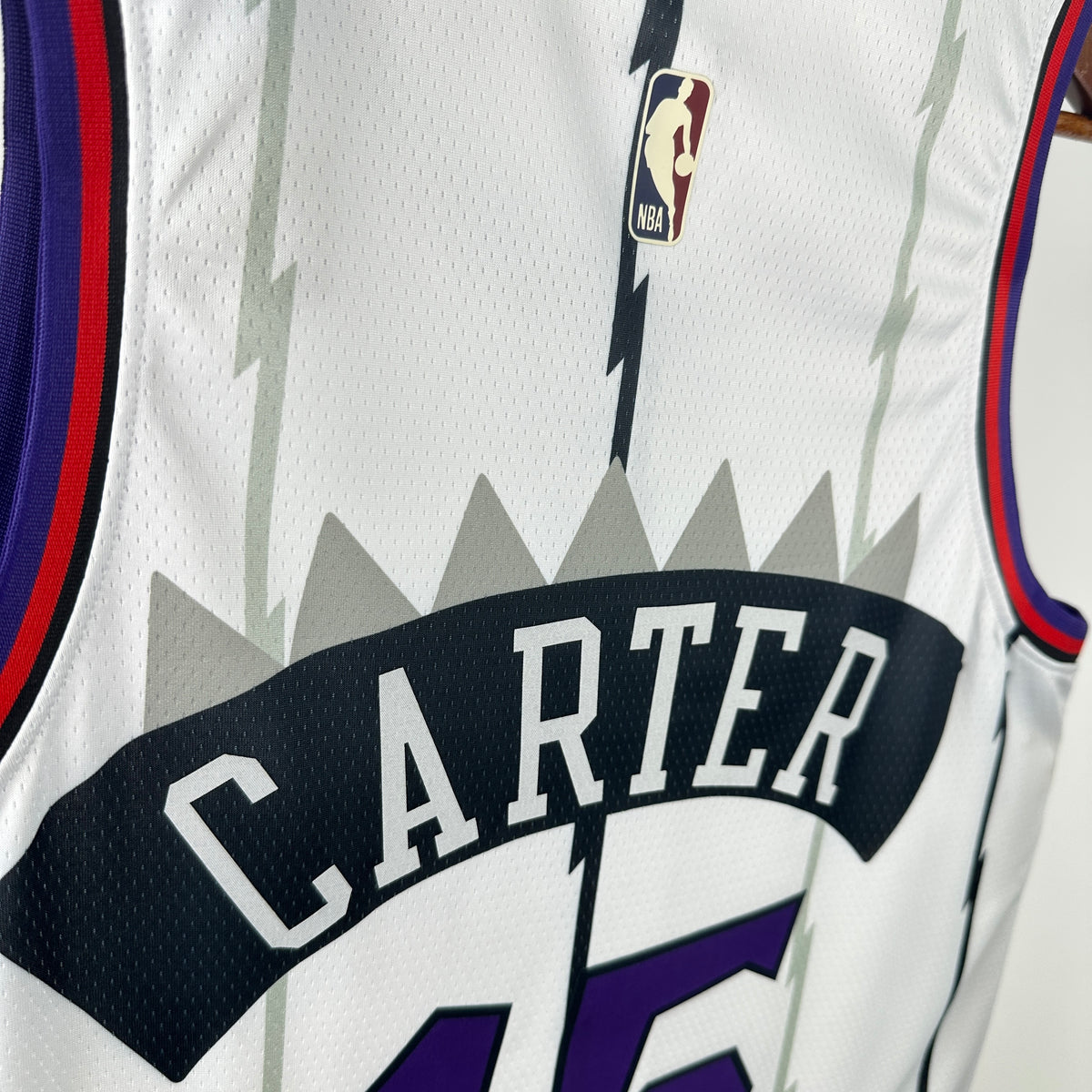 Maillot Toronto Raptors n° 15 – Rétro Blanc – photo 8