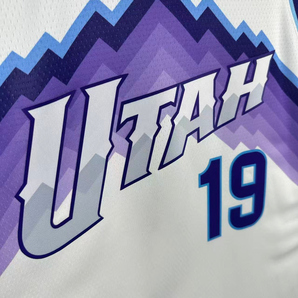 Maillot Utah Jazz n° 19 – Blanc – photo 10