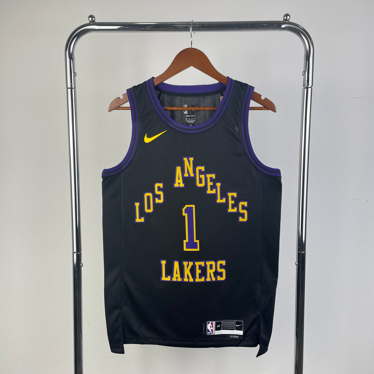 Maillot Los Angeles Lakers n° 1 – Édition Ville – photo 1