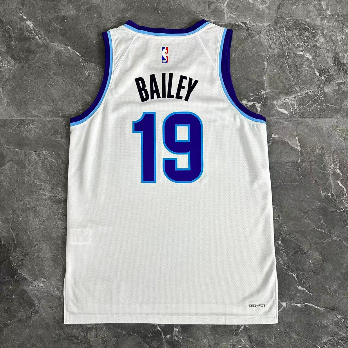 Maillot Utah Jazz n° 19 – Blanc – photo 5
