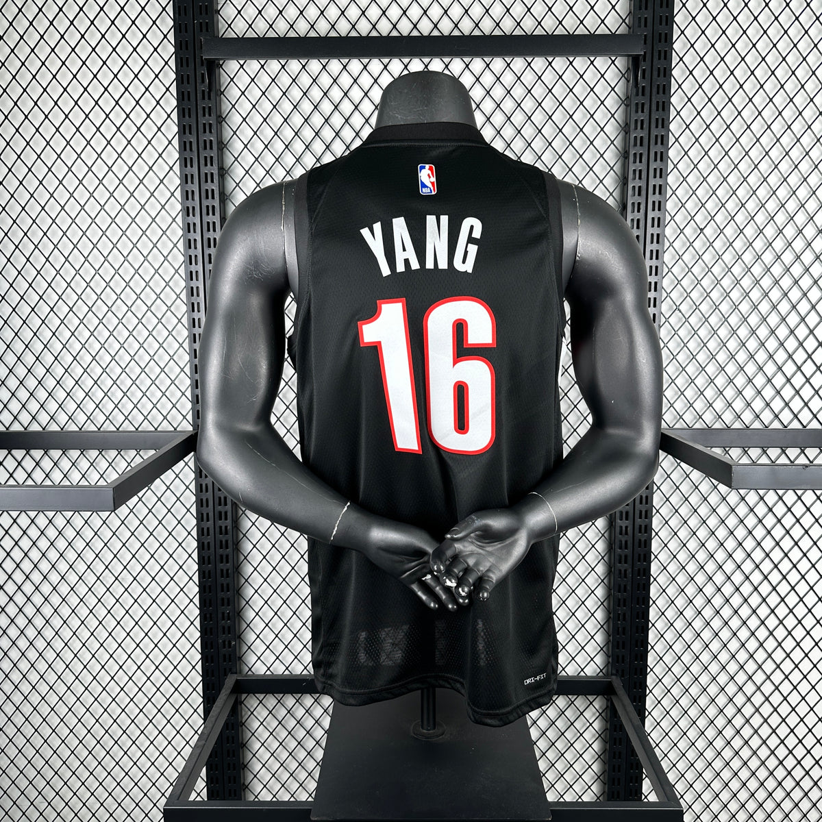 Maillot Portland Trail Blazers n° 0 – Noir – Modèle 1 – photo 3
