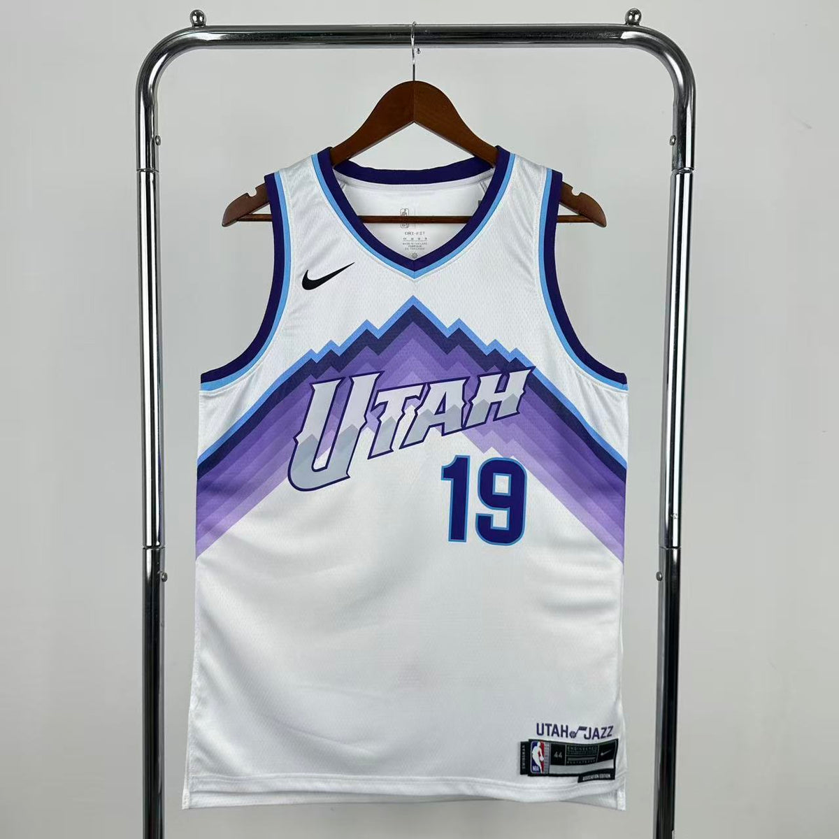 Maillot Utah Jazz n° 19 – Blanc – photo 1